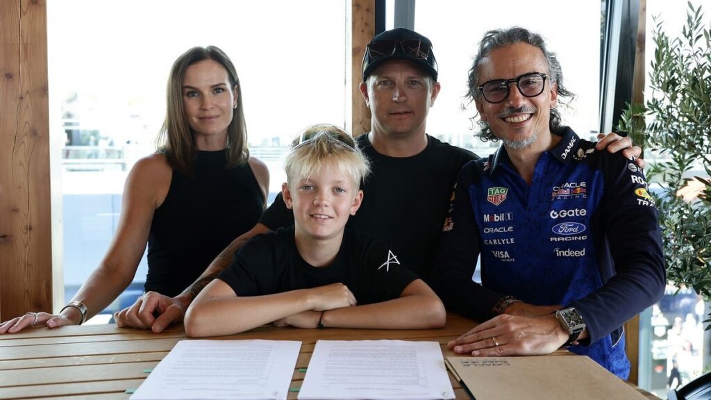 Робін Райкконен, син Кімі Райкконена, у складі Red Bull Junior Team