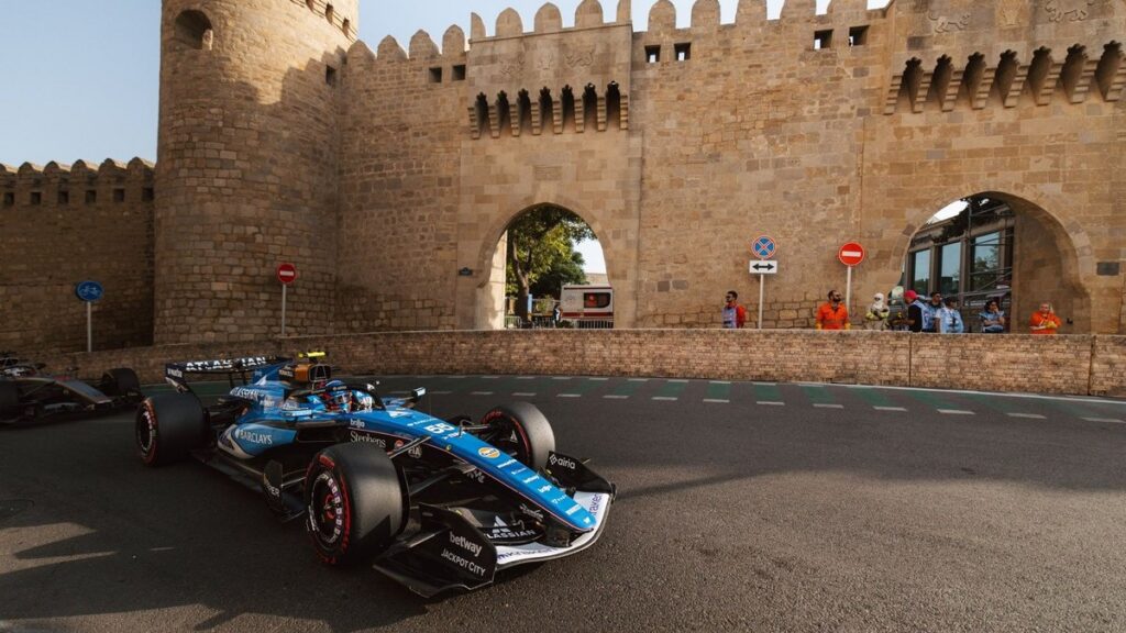 Джеймс Ваулз та команда Williams після Гран-прі Азербайджану