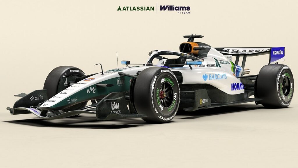 Спеціальна ліврея боліда Williams на Гран-прі Іспанії
