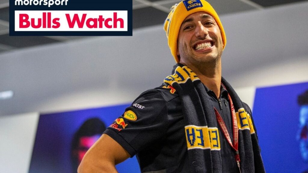 Даніель Ріккардо під час виступів за команду Red Bull
