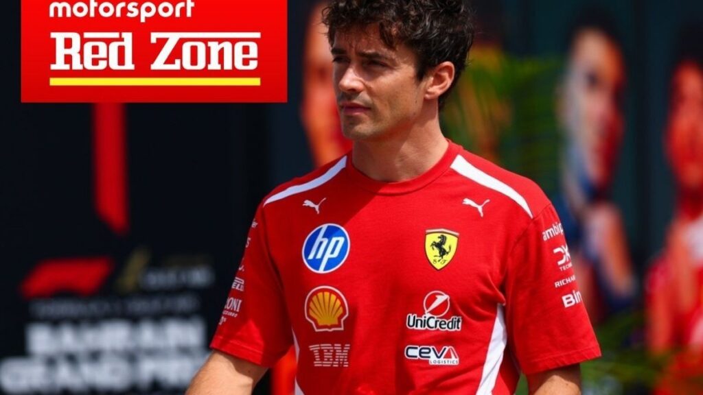 Шарль Леклер у новому темному екіпіруванні Ferrari