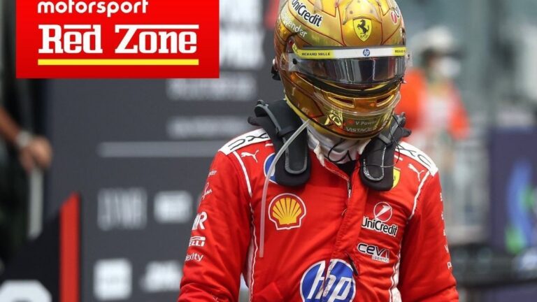 Льюїс Гамільтон на боліді Ferrari під час Гран-прі Сінгапуру