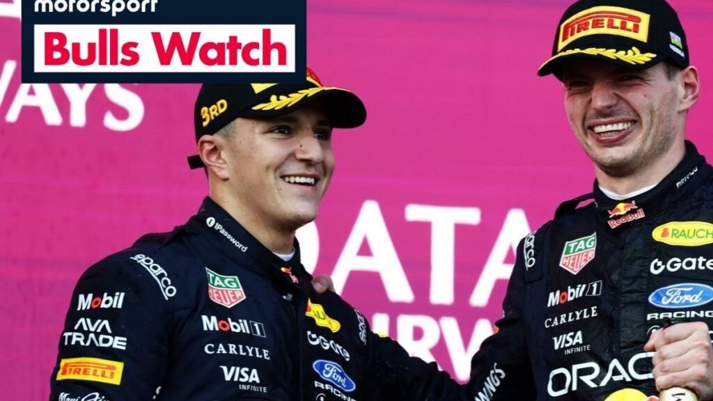 Ісак Хаджар у боксах команди Red Bull