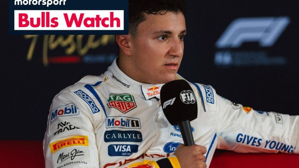 Ісак Хаджар на боліді Red Bull під час Гран-прі США