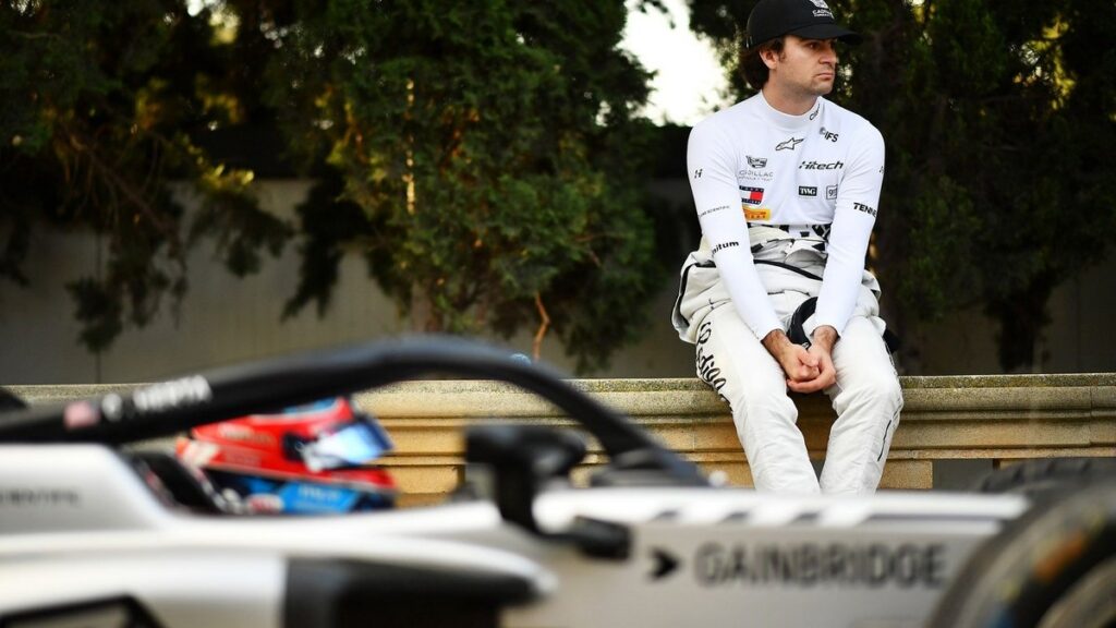 Гонщик Колтон Герта під час заїздів IndyCar