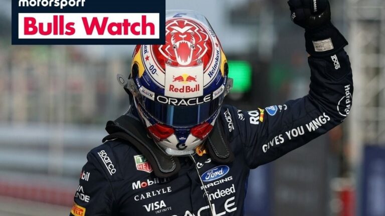 Макс Ферстаппен на боліді Red Bull під час Гран-прі Бахрейну