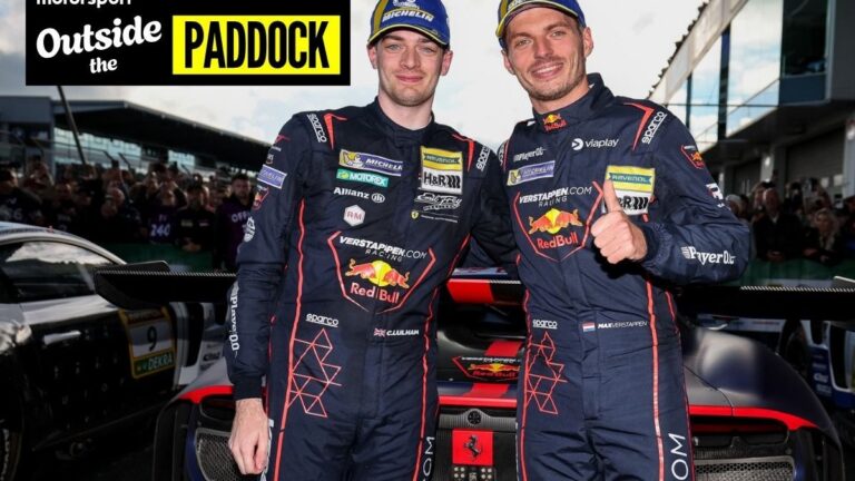 Макс Ферстаппен за кермом Mercedes-AMG GT3 EVO у перегонах GT3