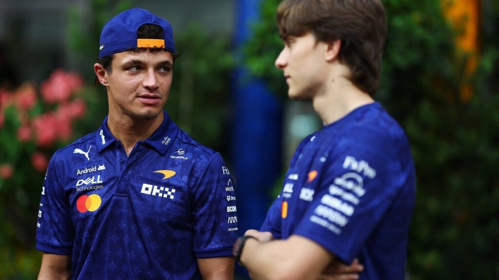 Болід McLaren Ландо Норріса та оновлення паливної системи
