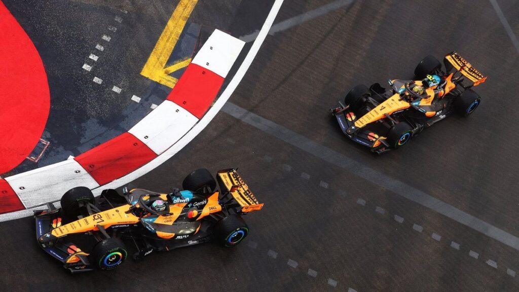 Зіткнення Ландо Норріса та Оскара Піастрі у McLaren