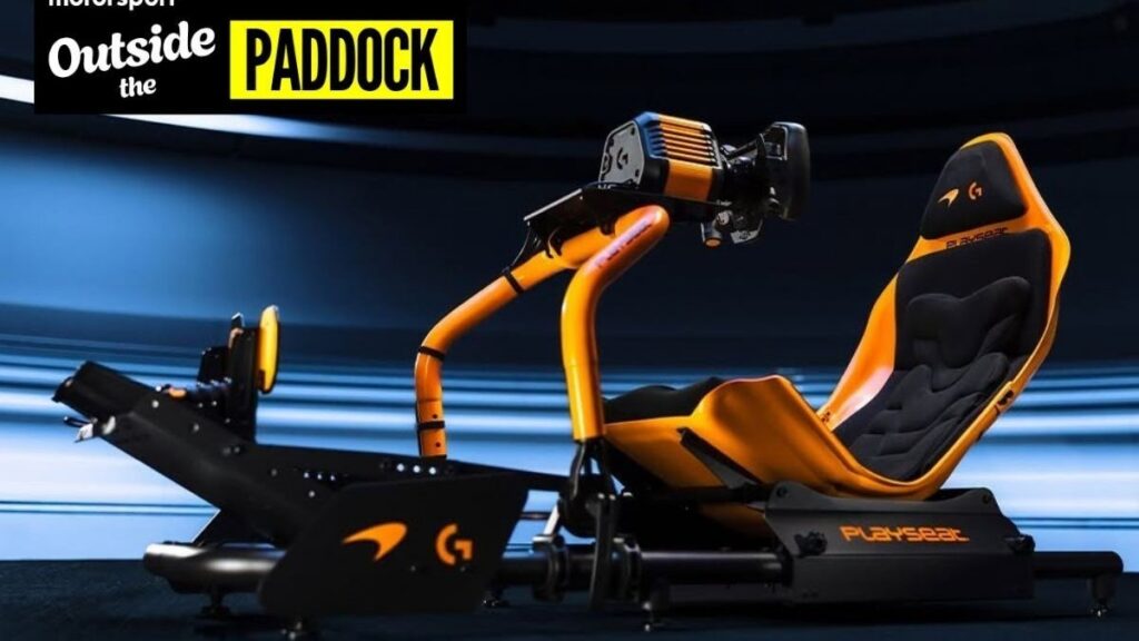 Комплект симулятора RS50 McLaren Racing Bundle від Logitech