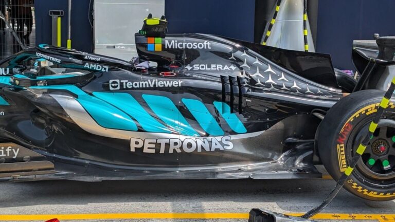Технічні оновлення боліда Mercedes W17