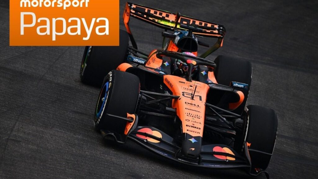 Оскар Піастрі на боліді McLaren, Red Bull найшвидший болід